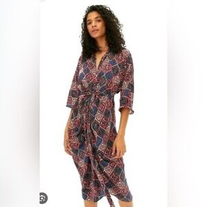 Anthropologie kimono / caftan dress